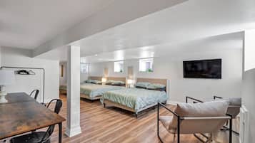 5 bedrooms, iron/ironing board, travel cot, free WiFi