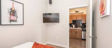 Apartment, Multiple Beds, Kitchen, City View (The 333 Suites 301) | 2 bedrooms, individually decorated, individually furnished