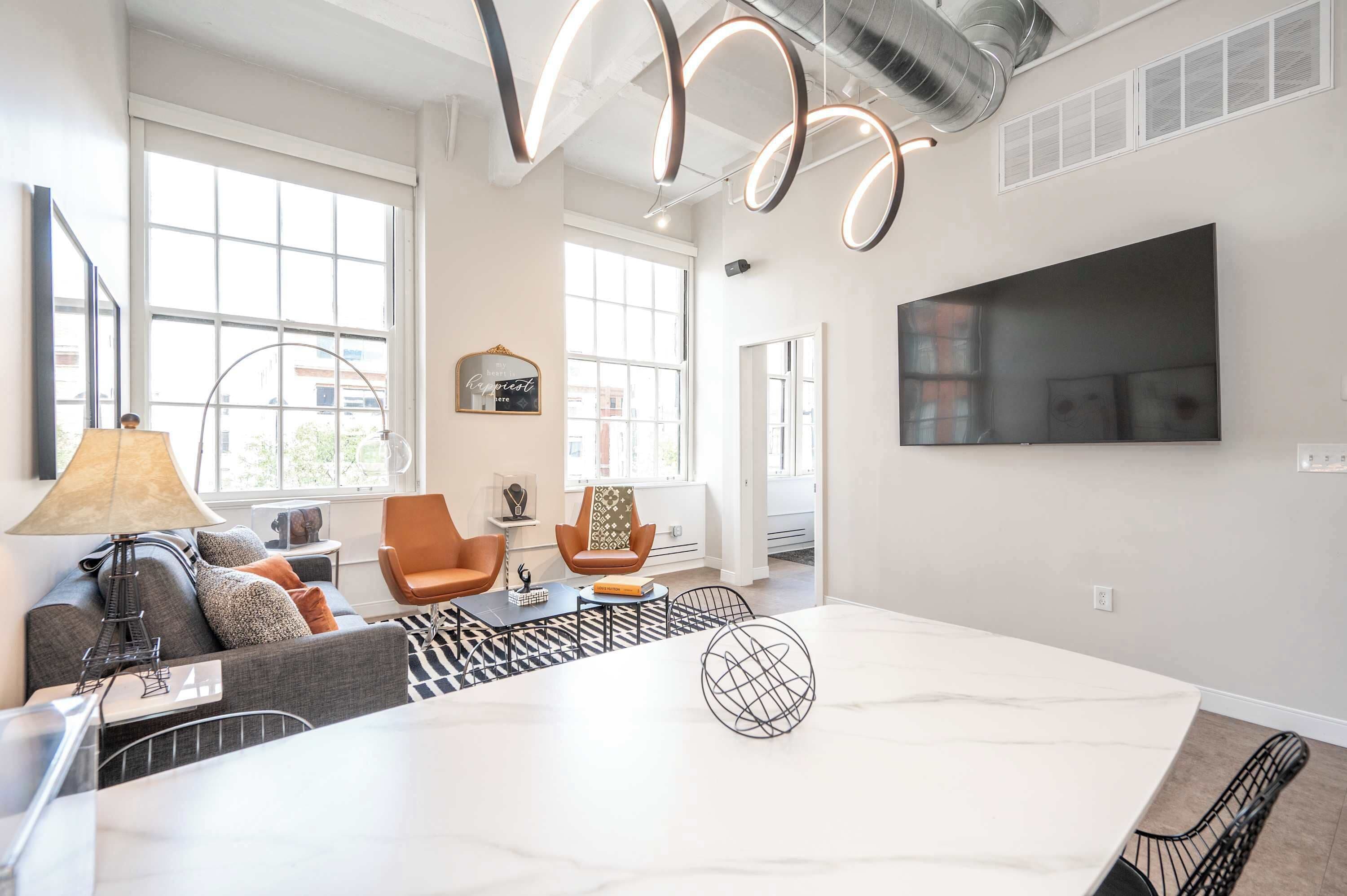 公寓, 多張床, 廚房, 城市景 (The 333 Suites 301) | 客廳