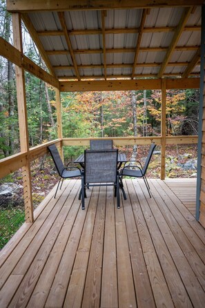 Opções para refeição ao ar livre