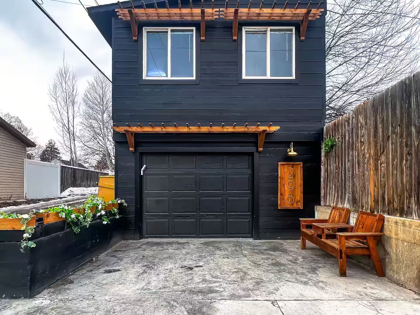 Enceinte de l’hébergement