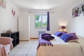 1 chambre, Wi-Fi, literie fournie