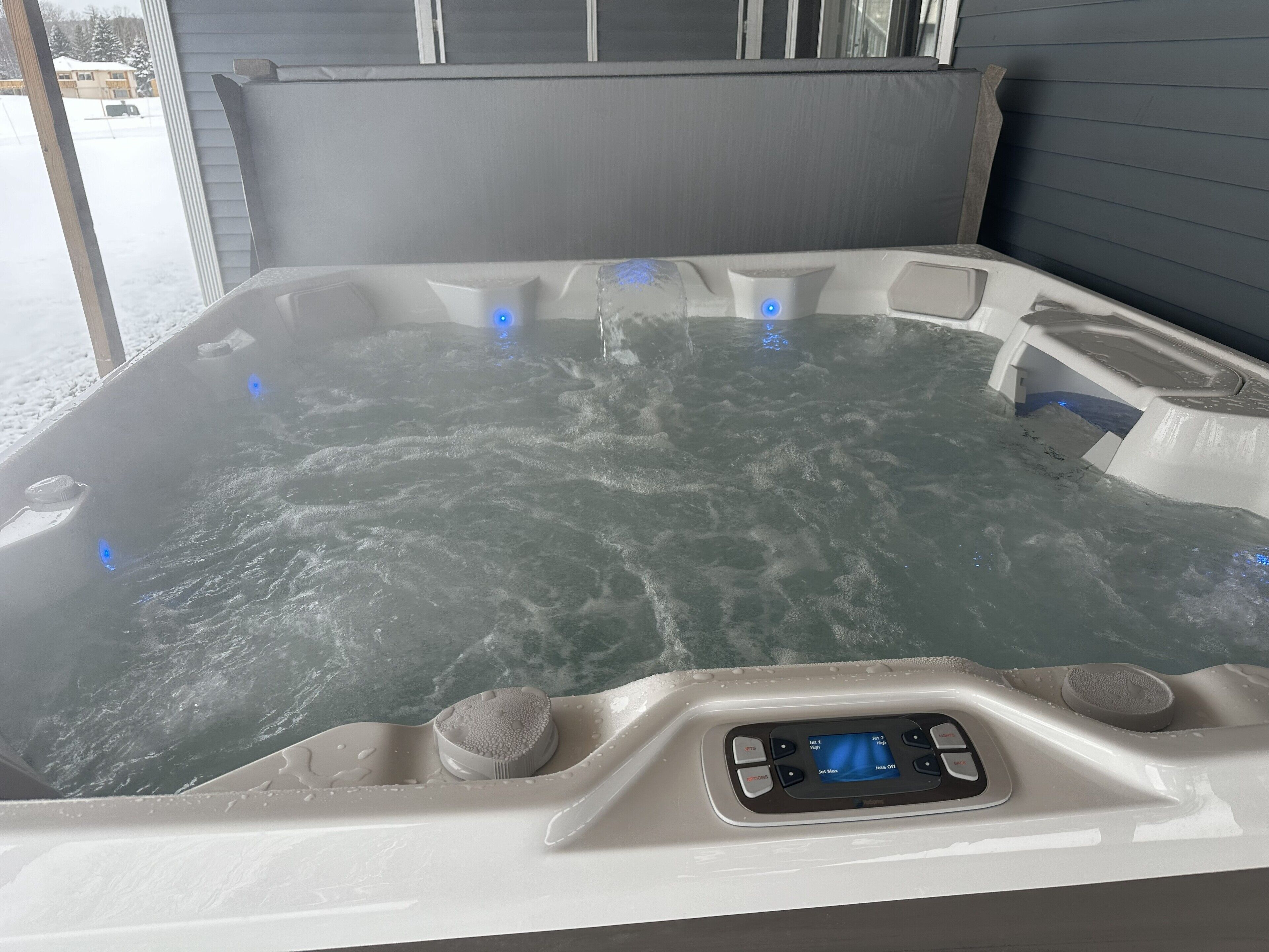 Bain à remous extérieur