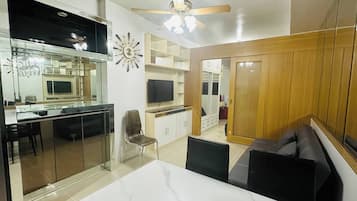 Căn hộ, 1 phòng ngủ, hút thuốc | Khu phòng khách