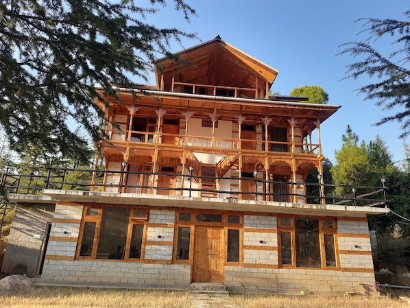 Fassade der Unterkunft