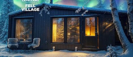 Chalet, näköala laaksoon | Terassi/patio