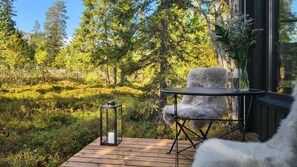 Superior Chalet, Valley View | Terrace/patio - Lapland Fell Village (Sodankyla)