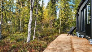 Stuga Superior - utsikt mot dalen | Terrass/Patio