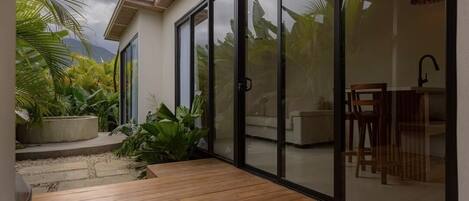 Standaard appartement, uitzicht op tuin | Exterieur