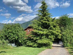 Property grounds - Gîte l'erablière – Apartment for 4 with Mountain Views (Hauteville)