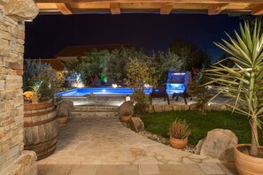 Ferienhaus | Pool | Innenpool, Außenpool