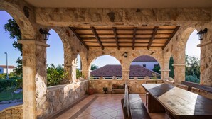 House | Balcony - Heated Pool Villa Near Sibenik (Vodice)
