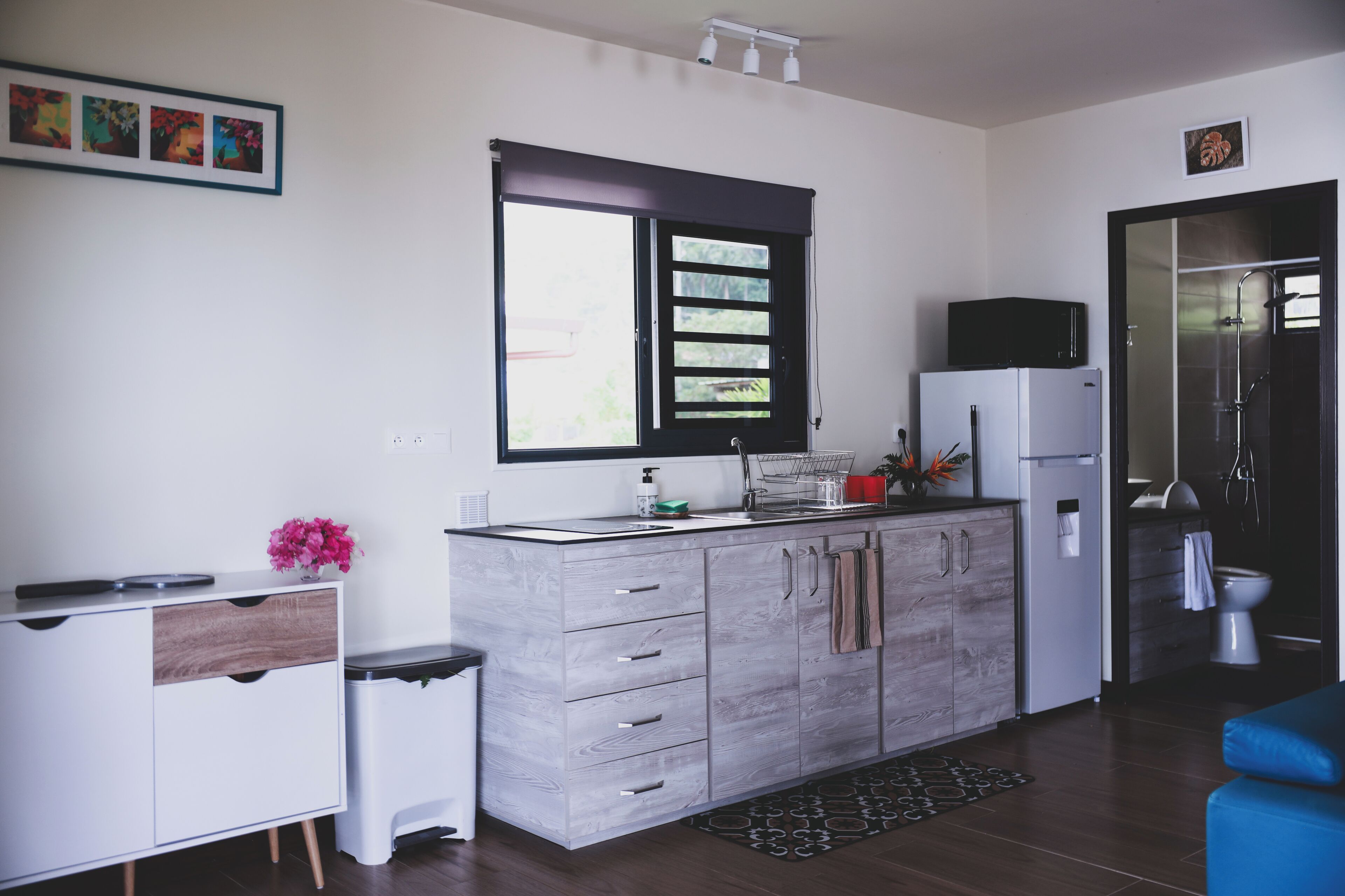 Family Bungalow, Balcony, Sea View | Private kitchen