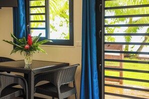 Bungalow, Balcony, Sea View | Living area - Teahupo'o Wave Lodge (Taiarapu-Ouest)