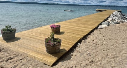 New Spacious and Beautiful home Roaring Brook with views of Little Traverse Bay