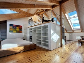 1 Schlafzimmer, Schreibtisch, Bügeleisen/Bügelbrett, WLAN