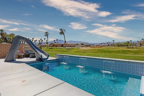 Waterslide! Sun, Golf and Fun!  Brand New Home!  All the amenities!