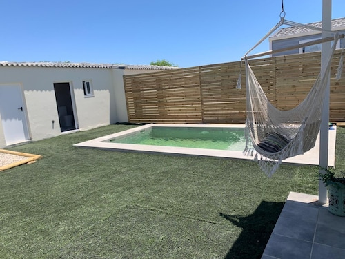 Amplia casa para 6 con piscina