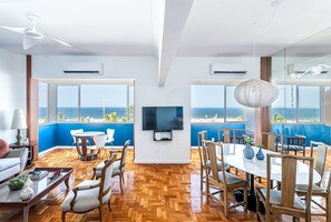 Dining - Luxury 3bdrs Sea View in Copacabana A 2440/515 (Rio de Janeiro)