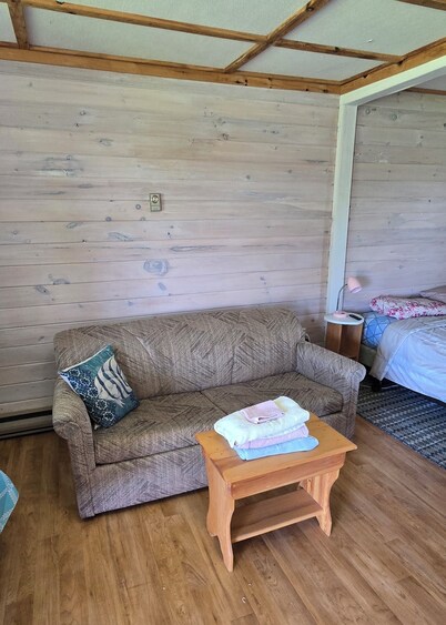 Suite 9 - Rustic, budget minded queen studio near Cabot Beach Provincial Park