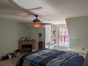 1 habitación, tabla de planchar con plancha, wifi y ropa de cama 