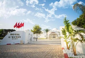 Fassade der Unterkunft