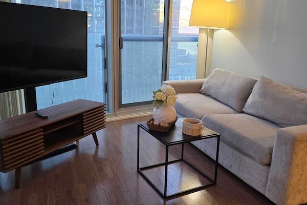 Presidential Condo, Balcony | Living area