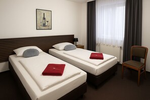 Classic Double or Twin Room, City View | Hypo-allergenic bedding, desk, laptop workspace, free WiFi