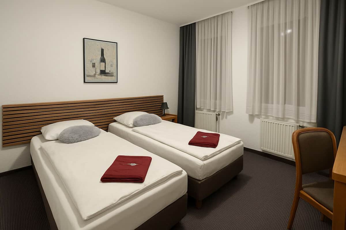 Classic Double or Twin Room, City View | Hypo-allergenic bedding, desk, laptop workspace, free WiFi
