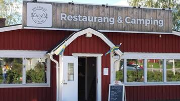 Voorkant van accommodatie