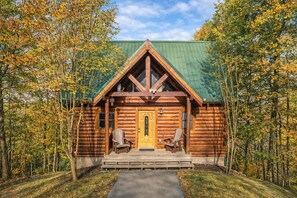Exterior - Mountain View Cabin Sleeps 8 with King Bed, Arcade & Hot Tub, Near Dollywood! (Sevierville)