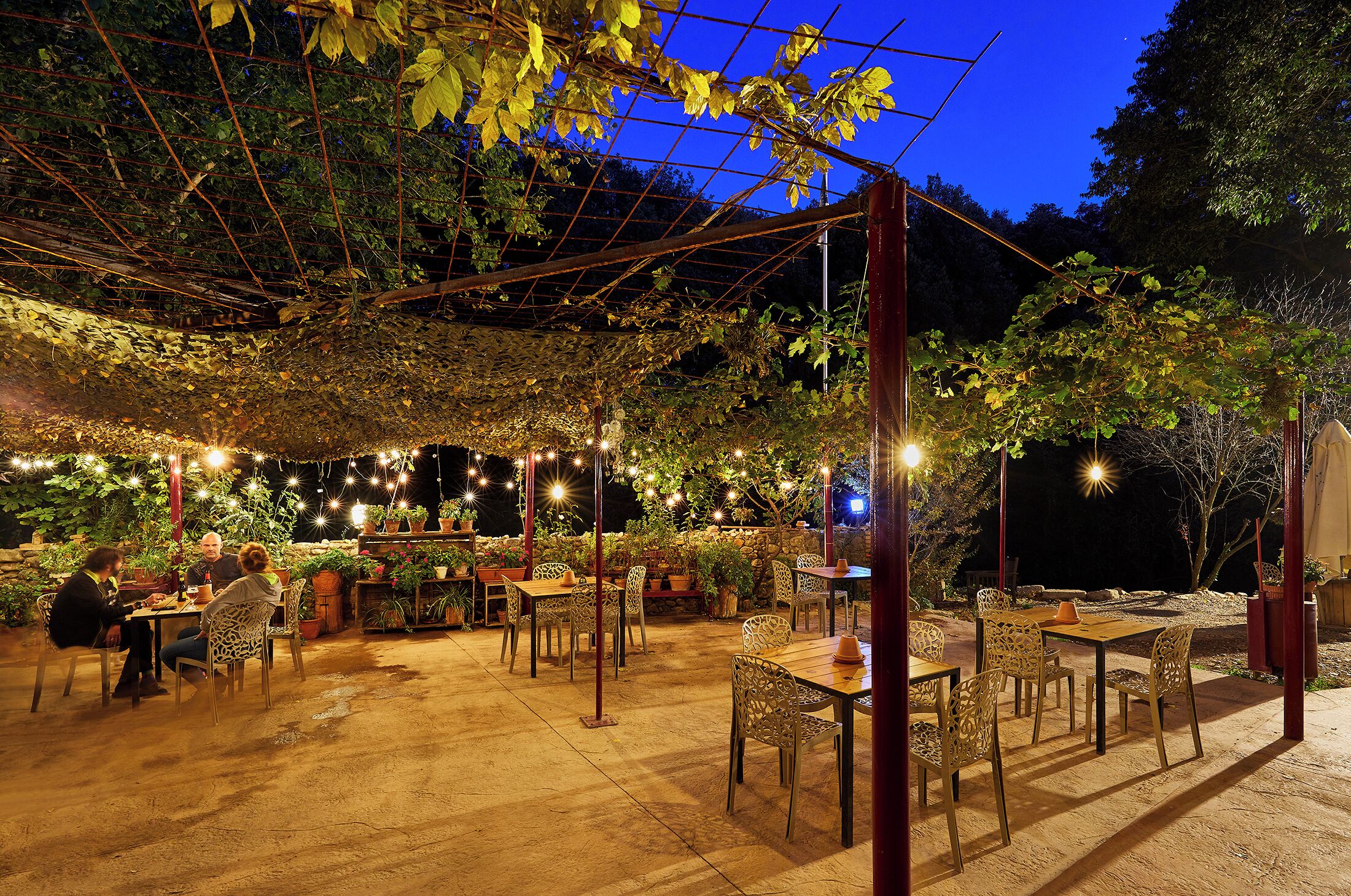 Utsikt fra overnattingsstedet