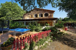 Blick von der Unterkunft