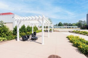 Terrace/patio - 
Chic 1-bedroom Micro Studio Apartment (Cedar Falls)