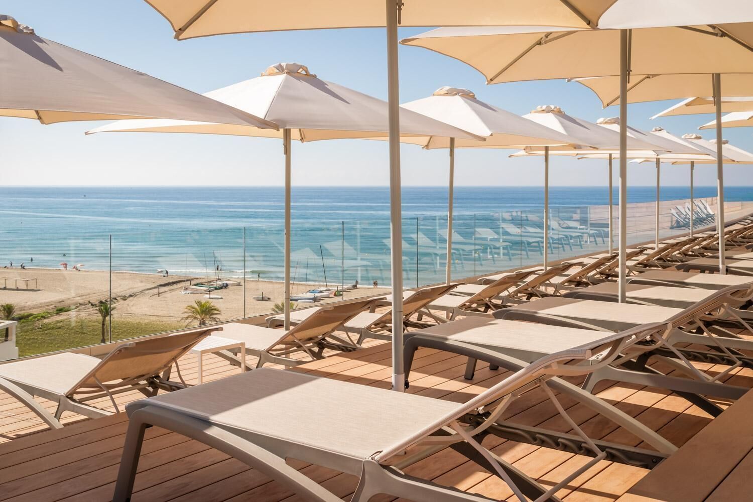 Uitzicht vanuit accommodatie