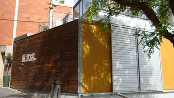 Uitzicht vanuit accommodatie