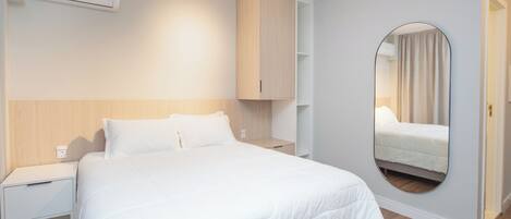 Superior Apartment, Balcony, Garden View | Premium bedding, pillowtop beds, blackout drapes, soundproofing