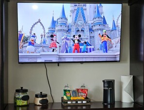 Television - Love Nest Studio nearby highways and Airport (Orlando)