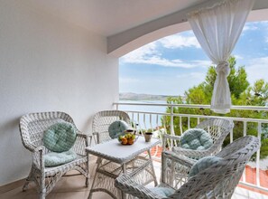 Apartment (One Bedroom Apartment With Terrace) | Balcony - Apartment Green Garden View (Novalja)