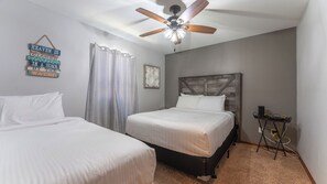 5 bedrooms, WiFi, bed sheets