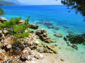 Beach - Hotel Pansion Villa Antonio - Two Bedroom Suite with Balcony and Garden View 24 (Orebic)