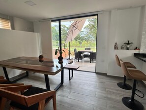 Room, 4 Bedrooms, Terrace, Garden View | Dining - Room-casa de Campo Zen, Tu Escapada Fami (Los Santos)