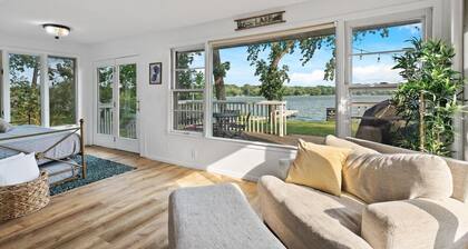 Tucked-Away Lakefront Cabin with Wood-Fired Sauna