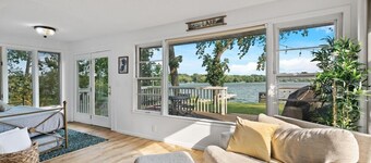 Tucked-Away Lakefront Cabin with Wood-Fired Sauna