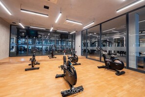 Fitness facility - Beachfront Building With Pool and gym - Arus (Salvador)