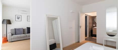 2 bedrooms, iron/ironing board