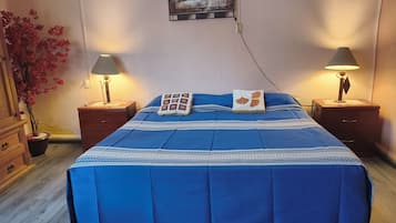 2 dormitorios, escritorio, wifi gratis y ropa de cama