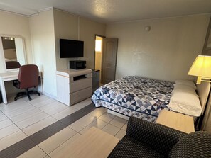 Desk, laptop workspace, free WiFi