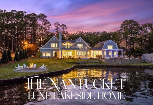 Lakeside Luxury w/Private Heated Pool, Sleeps 15