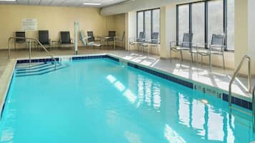 Indoor pool, outdoor pool